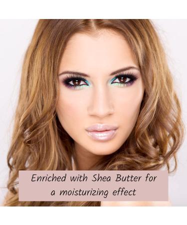 Glitter Lip Gloss Silver White | High Shine Moisturizing Gloss with Shea Butter - Vegan & Gluten-Free - Buy Online on GoSupps.com