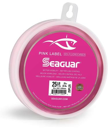 Seaguar Pink Label 20 lb. Fluorocarbon Fishing Leader Line - 25 yd. | Minimal Stretch, Abrasion Resistance & Strength - Buy Online on GoSupps.com
