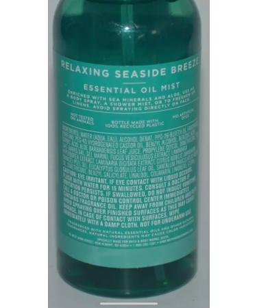 Bath and Body Works Aromatherapy Ocean Essentials Relaxing - Sandalwood Eucalyptus Oil Mist - Buy Online on GoSupps.com