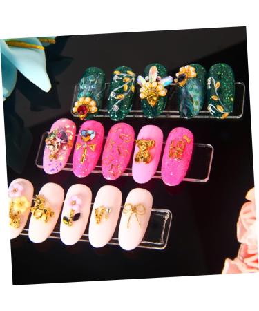  Beavorty Beavorty 6 Pieces Extension Glue Stickers Nail Sticker Double Sided Nail Tape Double Sided Nail Tips Glue Tape Eyelash Glue Glue Tape - Buy Online on GoSupps.com