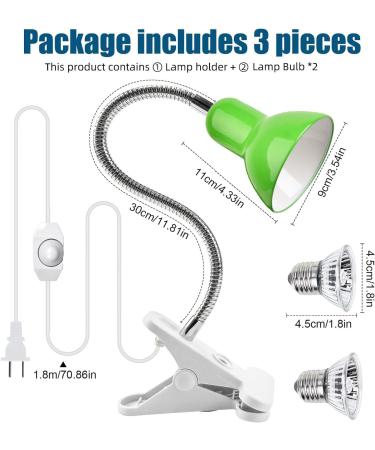 Shengruili Turtle Heat Lamp 25W & 50W - Optimal Reptile Lighting for Turtles & Terrariums | C-Green - Buy Online on GoSupps.com