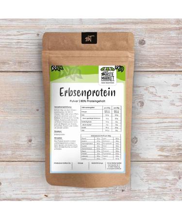  TASTE Guter Geschmack 200g Pea Protein Powder | 80% Protein | Vegan Protein Powder | Pea Protein Isolate | Taste Market - Buy Online on GoSupps.com