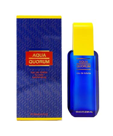 AQUA QUORUM by Antonio Puig EDT SPRAY 3.4 OZ for MEN