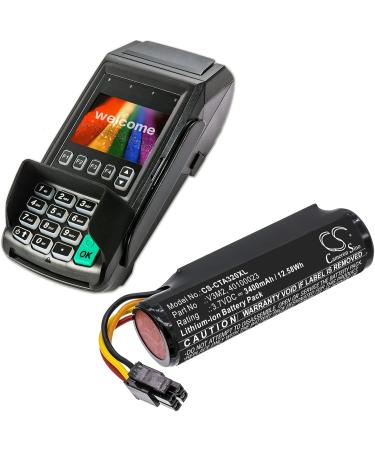 Replacement Battery for Dejavoo Z8 Z9 Black & Z9 v4 - 3400mAh/3.7V | International Shipping Available - Buy Online on GoSupps.com