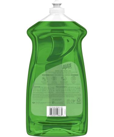 Ajax Ultra Liquid Dish Soap - Lime Scent + Vinegar 52 Fl Oz | International Shipping Available - Buy Online on GoSupps.com