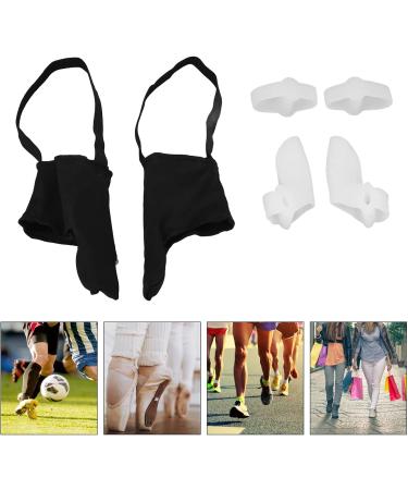 Black Toe Correction Straightener - Wear Resistant Hallux Valgus Corrector for Discomfort Relief - Buy Online on GoSupps.com