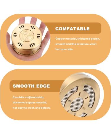 Thick Moxibustion Box - Premium Copper Moxa Container for Acupuncture - MOXIBUSITION STAB Breeder Tool - Buy Online on GoSupps.com