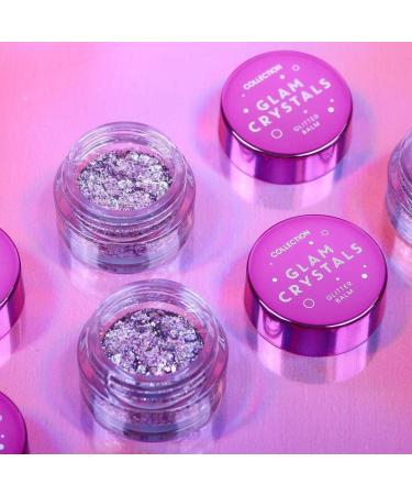 Collection Cosmetics Crystals Glitter Balm - Pinkie Promise | Festival Makeup Glitter | Lightweight Formula - No Glue Needed - Buy Online on GoSupps.com