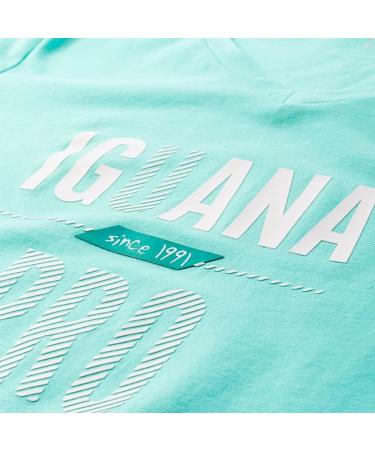 Iguana Koszulka Damska Laren Blue Radiance/Letters r. S - Buy Online on GoSupps.com
