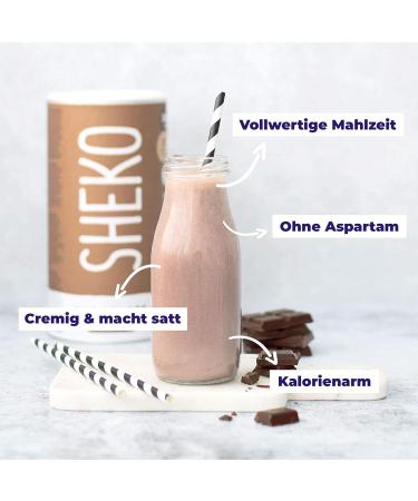 Buy Sheko Chocolate Protein Powder | 25 Servings | Gluten-Free Muscle Building Shake - Buy Online on GoSupps.com