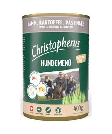 Allco Christopher Menue Junior avec lambeau, pomme de terre, panais | 6 x 400 g