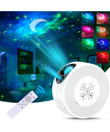 Vuenicee starry sky projector Galaxy Projector 360 Rotation night light starry sky with remote control and timer light projector 3D LED projector for children adults - Buy Online on GoSupps.com