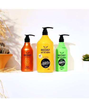 Redist Hair Care Anti-fade Complex Shampoo 1000 ml without salt paraben silicone and SLS - Buy Online on GoSupps.com