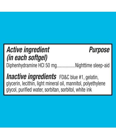 Buy Equate Maximum Strength Diphenhydramine HCl Softgels 50mg - 32 Ct | International Shipping Available - Fusion Shop Store - Buy Online on GoSupps.com