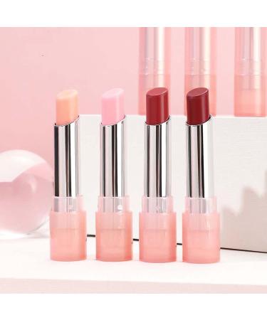 Color Changing Lip Balm Shimmer Lip Glow Balm Hydrating Temperature Color Change Lip Gloss Lip Balm Long-Lasting Lip Balm Tinted for Lip Care (Pink) - Buy Online on GoSupps.com
