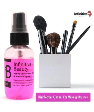 Infinitive Beauty Disinfectant & Sterilizer Spray for Derma Rollers & Brushes 50ml - Care & Extend Lifespan of Tools - Buy Online on GoSupps.com