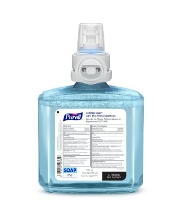 PURELL HEALTHY SOAP 0.5% BAK Antimicrobial Foam 1200 mL Refill (Pack of 2) for ES8 Dispenser by GOJO - 7779-02 - Buy Online on GoSupps.com