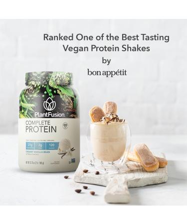 PlantFusion Complete Vegan Protein Powder Sample Packets - Plant Based Protein Powder Packets to-Go with BCAAs and Pea Protein - Keto, Gluten Free, Non-Dairy, No Sugar (Vanilla Pack of 4) Vanilla 0.27 Pound (Pack of 1) - Buy Online on GoSupps.com