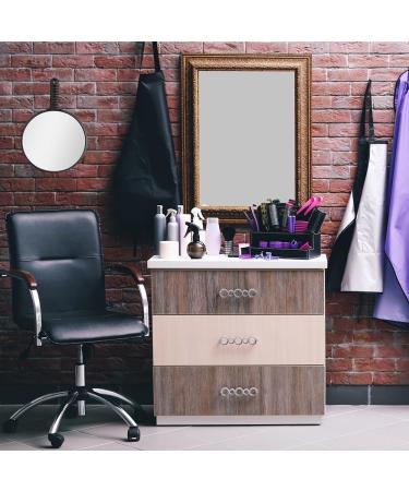 Round Salon Mirror with Non-Slip Handle | Professional Hairdresser Tool | International Shipping - Buy Online on GoSupps.com