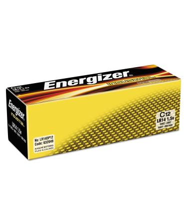 Energizer Industrial Alkaline C Batteries 1.5 V 12/Box