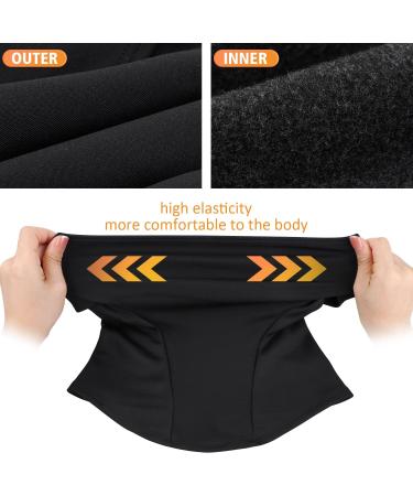 Buy Hegcoiie Winter Sturm Hood Windproof Thermo Balaclava Face Mask for Men & Women | Ski Cycling Outdoor Sports | Black - Buy Online on GoSupps.com