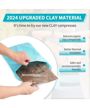 Cold Warm Compress | Reusable Fango Packing Moor Pack | Cotton Cover with Velcro for Waist Back Stomach Shoulders Knees & Joints - Buy Online on GoSupps.com