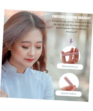 minkissy Ring Silicone Bracelet lash Wristband lash tweezer Bracelet lash Extension Supplies tweezer Ring lash Tools Eye lash Separator Tool Silica Gel Eyelash - Buy Online on GoSupps.com