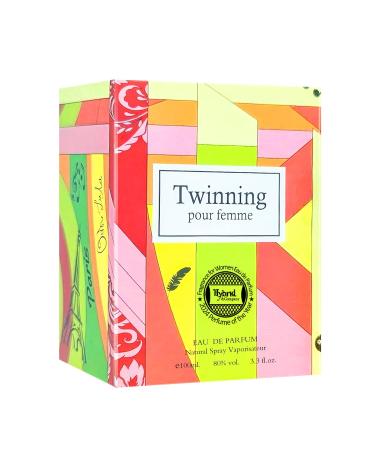 Hybrid & Company Women Twinning Pour Femme Eau De Parfum Vaporisateur Natural Spray 3.4 Fl 3.4 Fl Oz Twinning 3.4 Fl Oz (Pack of 1) - Buy Online on GoSupps.com