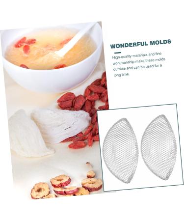 Alipis 2 Sets 3pcs Bird's Nest Shaper Bird s Nest Machine Aluminium Edible Bird's Nest Mold Instant Stew Silverx2pcs 10.5X6.5X2.8CMx2pcs - Buy Online on GoSupps.com