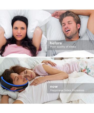 Sleep Snoring Solutions Kit: Stop Snoring for Better Deep Sleep with 4 Magnetic Silicone Nose Clips & 1 Anti-Snoring Chin Strap - Buy Online on GoSupps.com