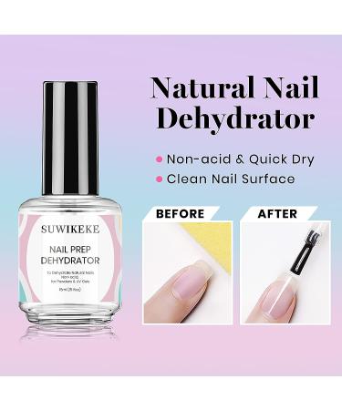 Nail Dehydrator & Primer Set for Long-Lasting Gel & Acrylic Nails - 15ML/0.5oz - Buy Online on GoSupps.com