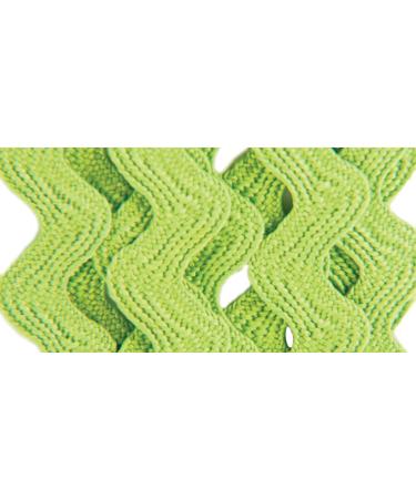 Wrights Medium Rickrack 1/2 X2-1/2yd  Leaf Green
