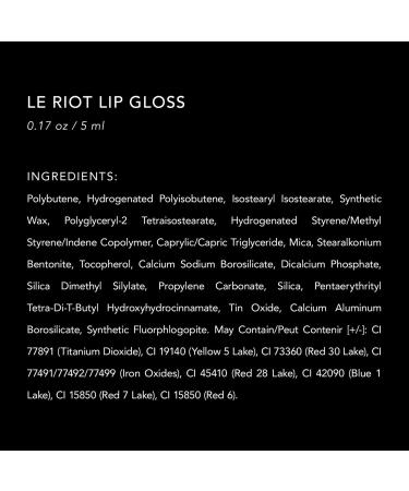 HAUS LABORATORIES Lady Gaga LE RIOT LIP GLOSS STFU 12 - 0.17 Fl Oz (Pack of 1) - Buy Online on GoSupps.com