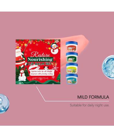 Christmas Strawberry Flavor Lip Balms Gifts Bulk Avocado Candy Flavor Lip Balms Elf Christmas Party Gifts Fresh & Kiwi Fruit Lip Moisturizer Stocking Stuffers - Buy Online on GoSupps.com