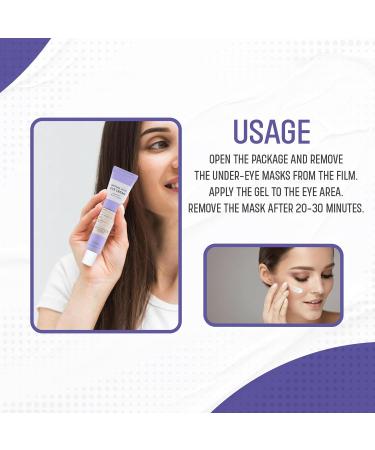 Esfolio Retinol Vitamin A Eye Cream Daily Skin Care for Under Eye Area Lightweight Moisturizing Formula Korean Beauty Skincare (1.35 oz / 40 ml) - Buy Online on GoSupps.com