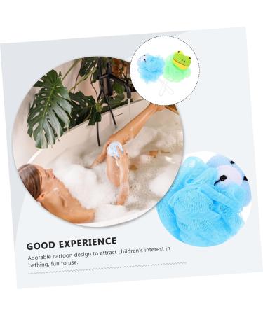 Buy Healeved 2pcs Kids Bath Balls & Shower Sponges - Soft Bath Loofah for Newborns & Women - Ideal Bath Accessories - Buy Online on GoSupps.com