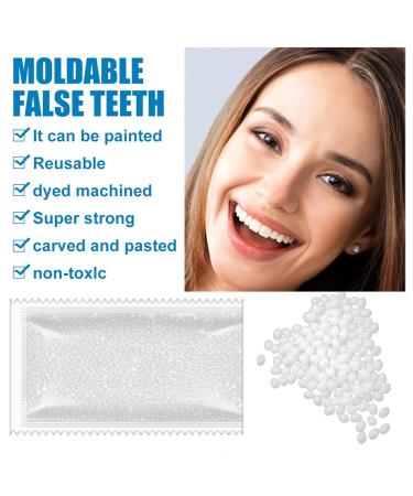 Temporary Tooth Caps & Crowns - Dental Repair Veneers for Front & Molar Teeth | 100 Pieces - Buy Online on GoSupps.com