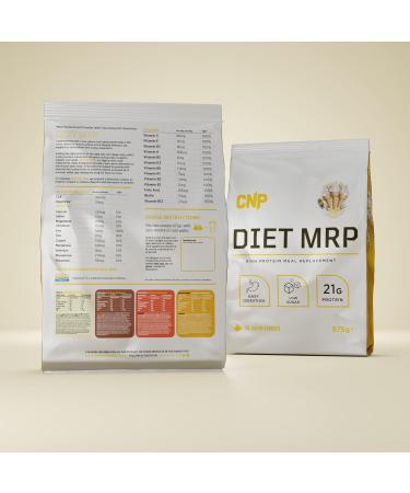 CNP Professional Diet MRP Low Calorie Meal Replacement 975g Vanilla with FREE Fatloss Capsules - 21g Protein, Digezyme, Vitamins & Minerals - Buy Online on GoSupps.com