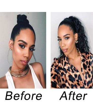 Hair Extensions 8-26 Inches Kinky Curly Clip In Hair Extension 120g/Set Double Weft Full Head Human Hair Extension Brazilian Remy Human Hair for Women 8pieces Hairpieces (Size : 10inches 1PC Color 10inches 1PC 120g/Set - Buy Online on GoSupps.com