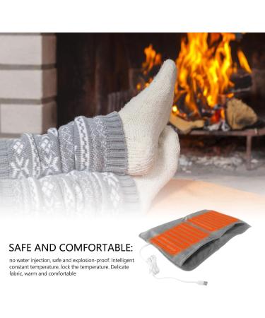 Rolempon USB Foot Warmer - Soft Cozy Crystal Velvet Thermal Mat for Bedrooms & Dorms - Buy Online on GoSupps.com