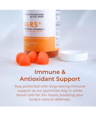 Physician Designed VARS Liposomal Vitamin C Gummies for Adults 125mg | Advanced Absorption for Immune Support | 60 Gummies - Buy Online on GoSupps.com