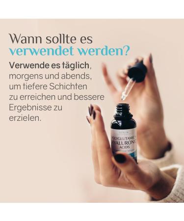 Ardaraz Pure Hyaluron Serum | Anti-Wrinkle Face Serum with Hyaluronic & Polyglutamic Acid | Volume & Elasticity Boost | 30ml - Shop Internationally - Buy Online on GoSupps.com