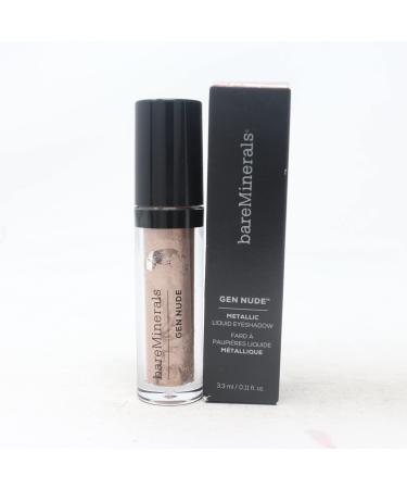 BAREMINERALS/GEN NUDE METALLIC LIQUID EYE SHADOW (PINK OPAL) 0.11 OZ (3.3 ML)