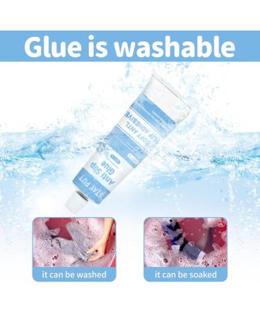TBTFW Anti Slip Sock Fabric Fabric Paint for Non-Slip Socks Transparent Waterproof Dimensional Fabric Paint Suitable for Socks - White - 1.7 Oz - Buy Online on GoSupps.com