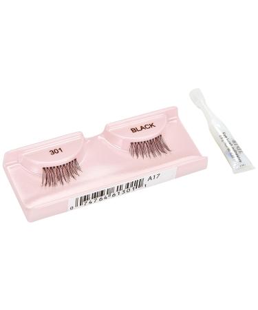 Andrea Accent Lash 301 (61301) Strip Lashes - 1 Pair (Pack of 4) - Buy Online on GoSupps.com