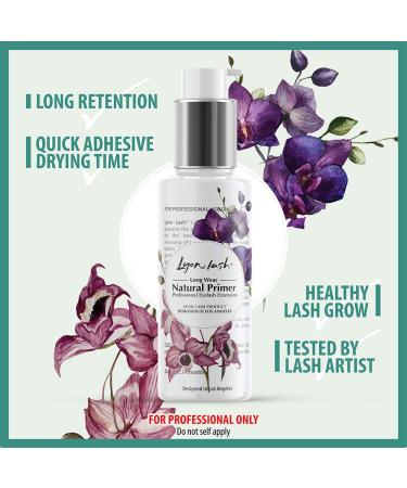 Lyon Lash Eyelash Extension Primer 1.7FL.OZ - Cleanser/Protein & Oil Remover for Increased Bonding Power | Pretreatment for Semi Permanent Eyelash Extensions Glue - 50ml - Buy Online on GoSupps.com