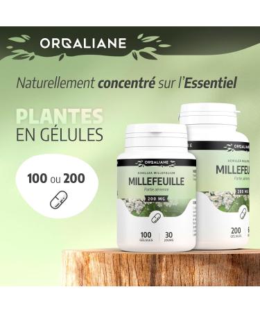 Yarrow 200mg - 200 capsules - Buy Online on GoSupps.com