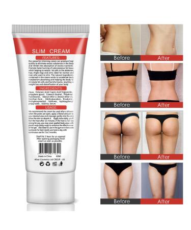 Hot Cream for Belly Slimming Fat Burning Cream for Stomach Waist & Buttocks Belly Fat Burner for Women Men Sweatcream Moisturizing Firming Weight Loss Tight Cellulite cream For All Skin Types - Buy Online on GoSupps.com