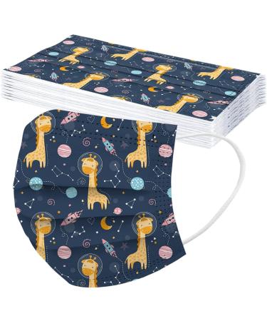 100PCS Kids Disposable Face_Mask 3 Ply Protective Breathable Cute Cartoon M_Ask for Boys Girls Outdoor School (20 100PCS) - Buy Online on GoSupps.com