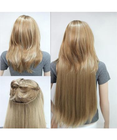 Women's wigs fish line style straight cornrows hair extensions matte high temperature silk high elasticity natural 24 inch fashion decoration (Color : 8 Size : 24 inch) 24 inch 8 - Buy Online on GoSupps.com